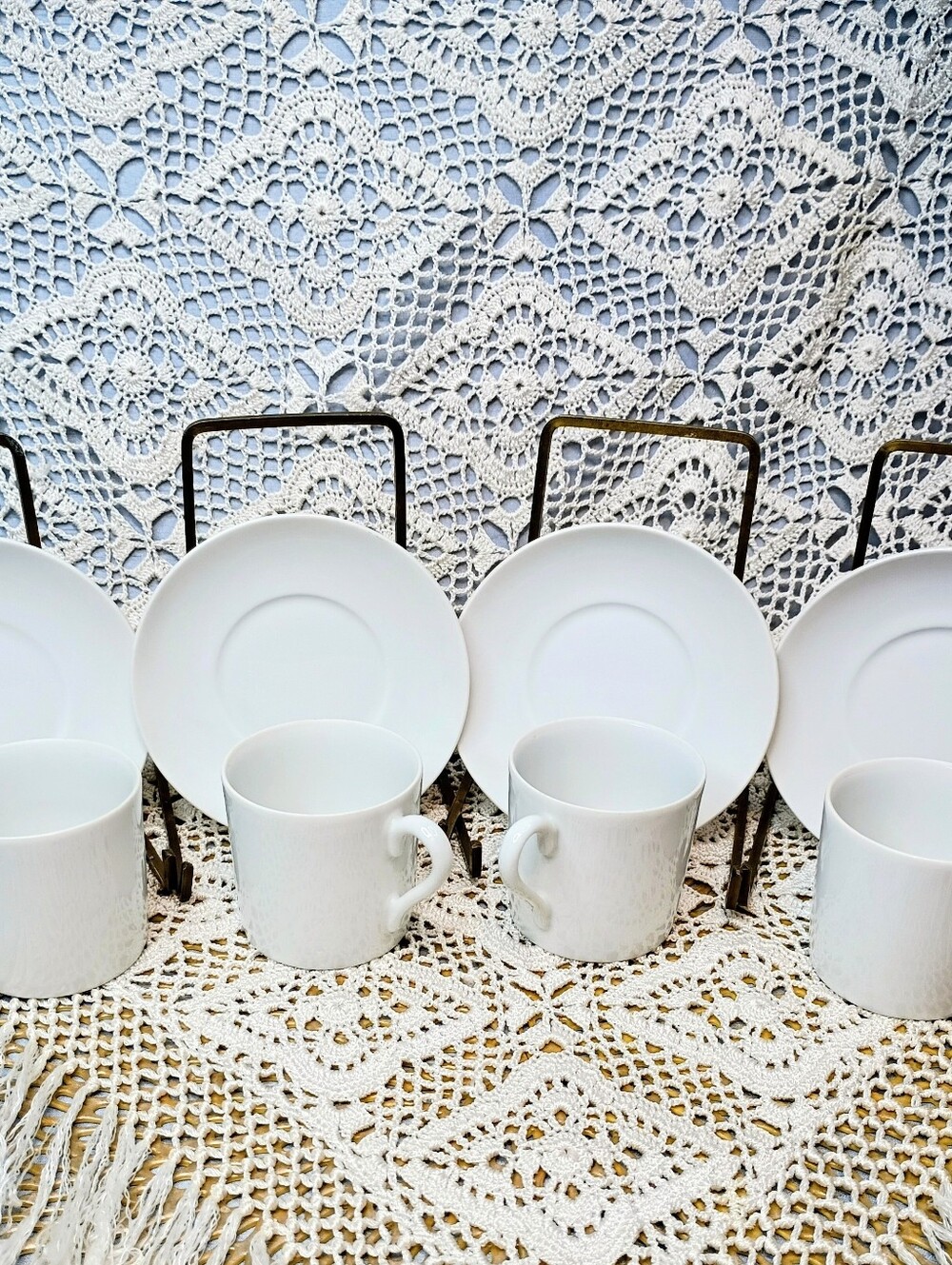 Demitasse Cup and Saucer Sets (4)